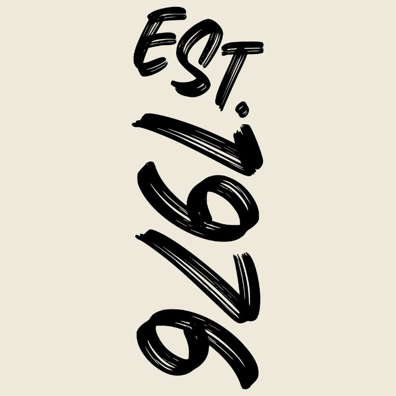 Est. 1976 - Established 1976 - Geburtstag Geschenk