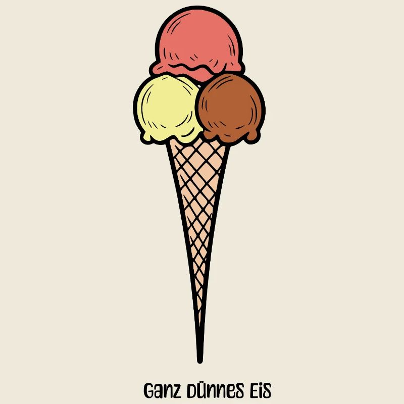 Ganz dünnes Eis