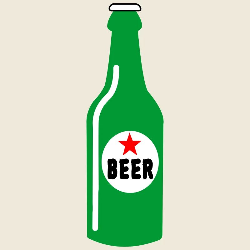 Grüne Flasche Bier