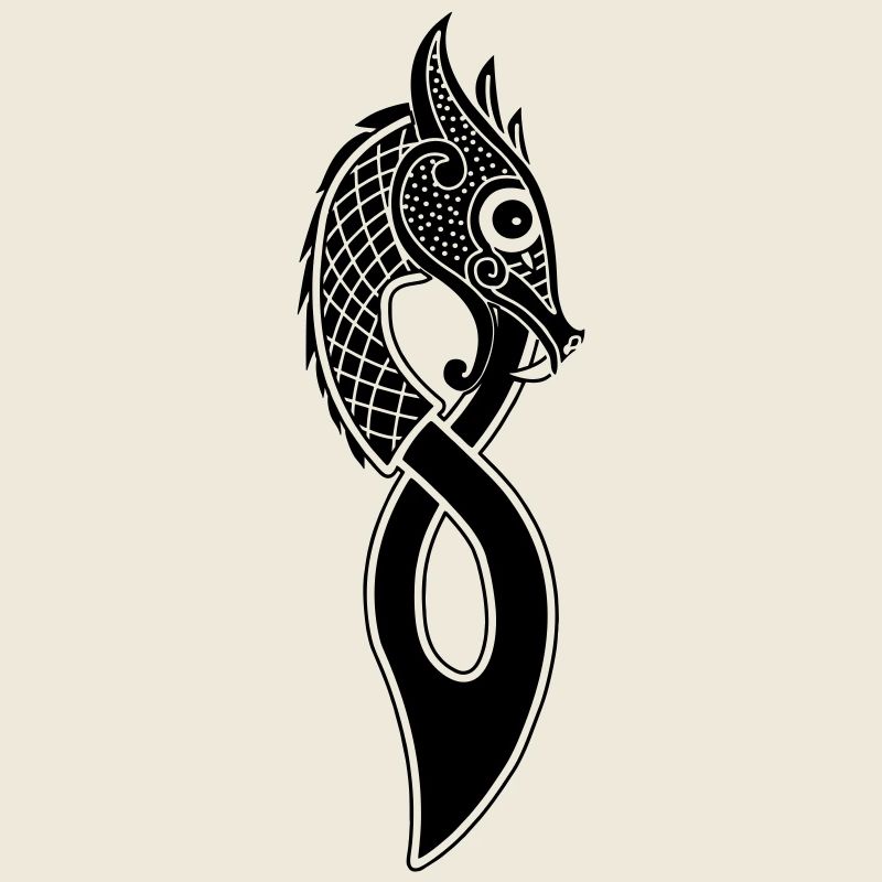 Jormungund die monströse Seeschlange oder der Drache