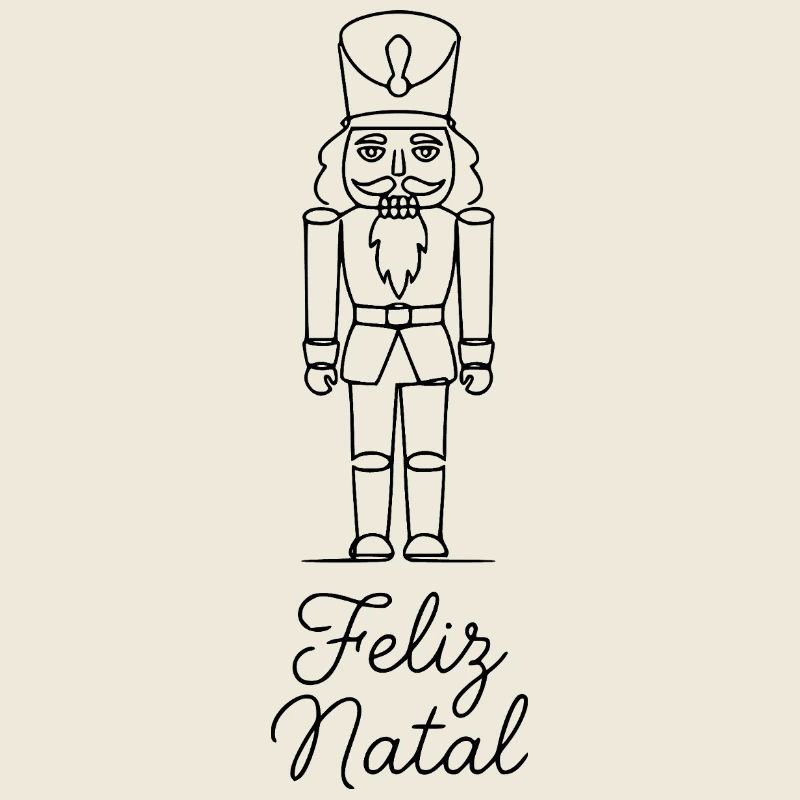 Feliz Natal Nussknacker Weihnachten klassisch