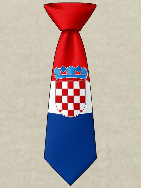 Croatia Tie – Flaggendesign