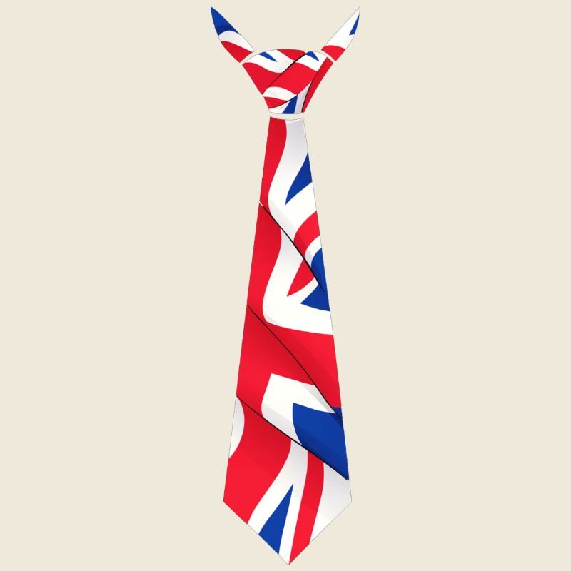 Cravate au Royaume-Uni – Drapeau