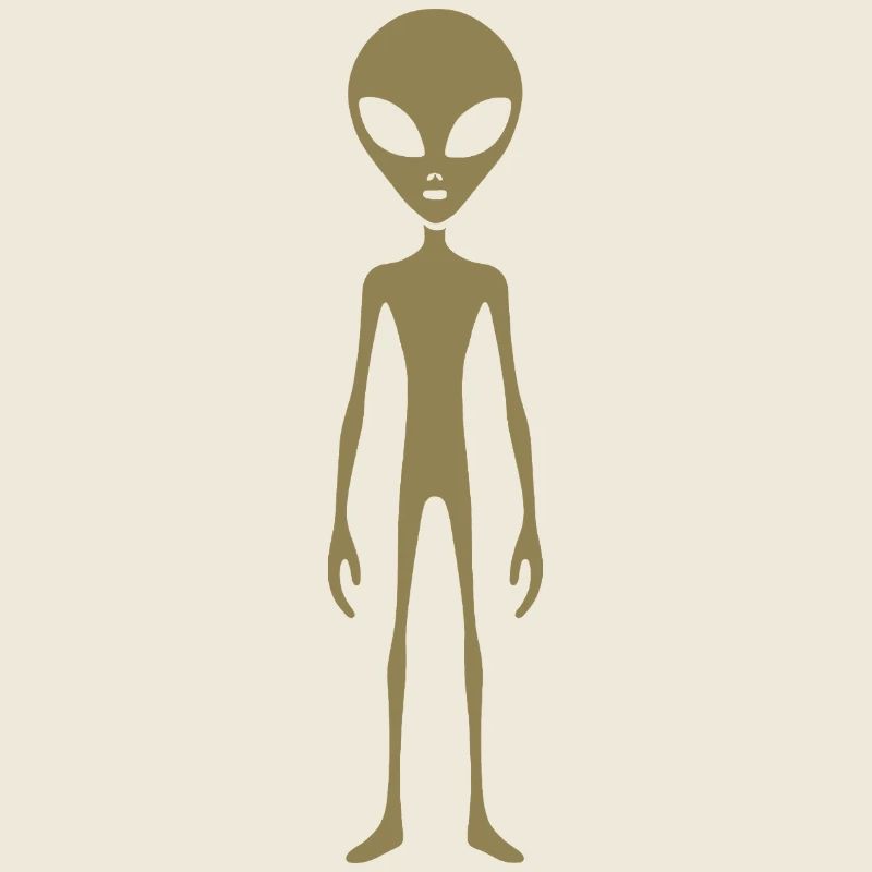Skinny alien alien style minimaliste