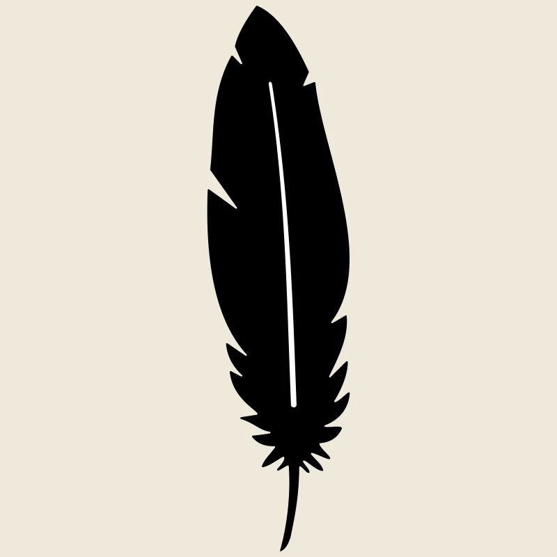 Feder silhouette