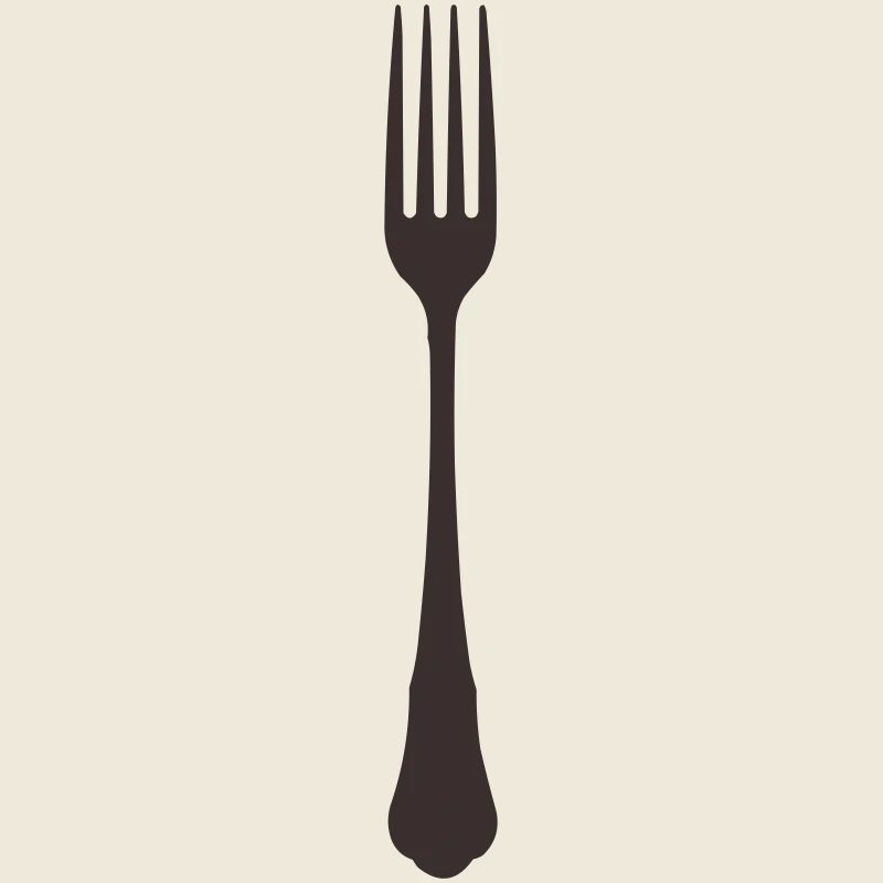 Fork Silhouette