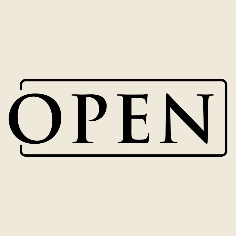 OPEN in Rahmen