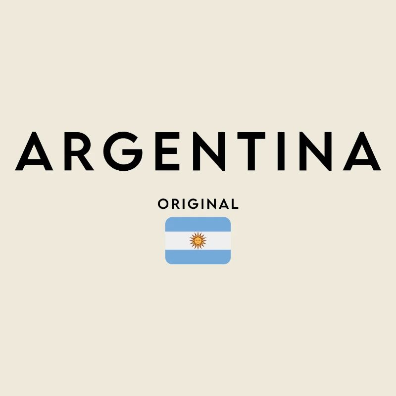 Drapeau argentin, fabriqué en Argentine