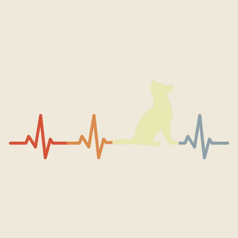 Vintage Dog Cardiogram