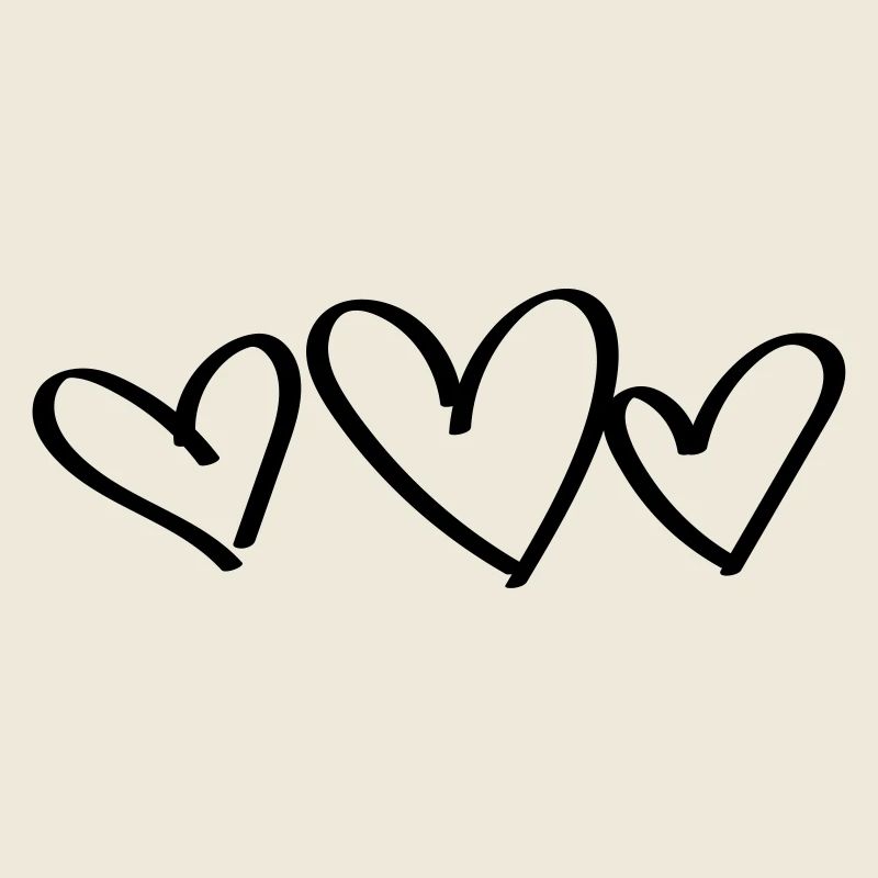 3 Herzen Liebe