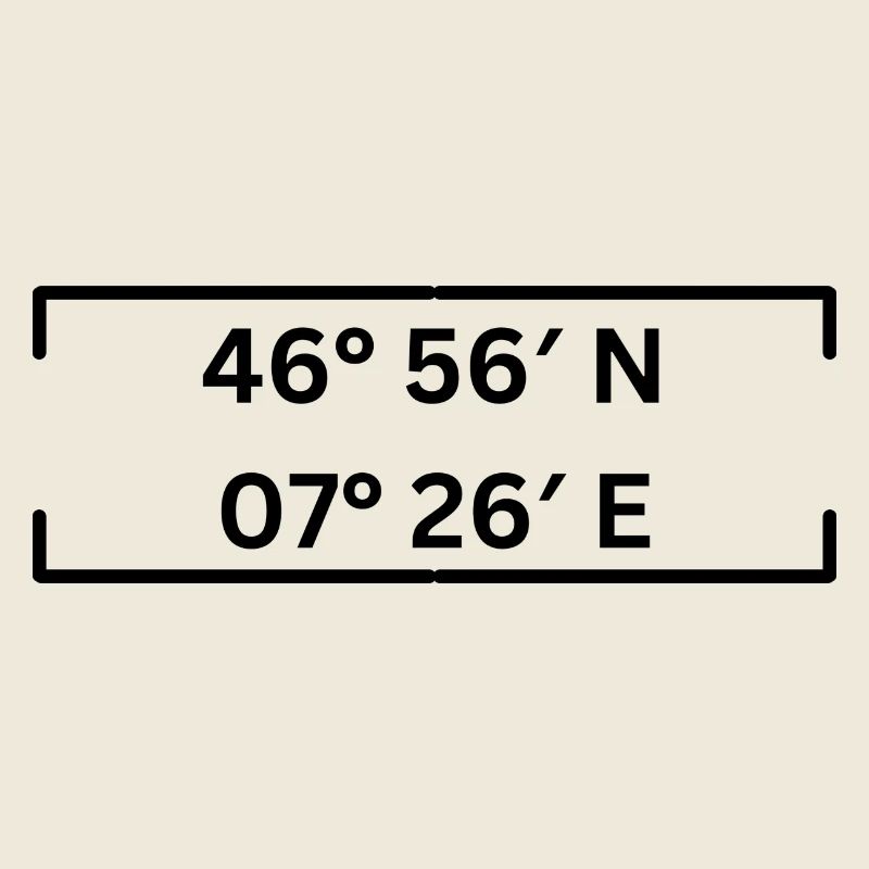 Coordinates Bern Minimalist
