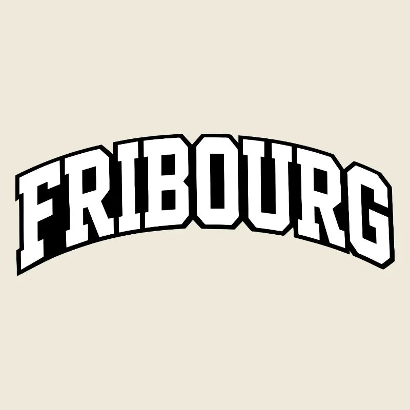 Fribourg Arch Schriftzug