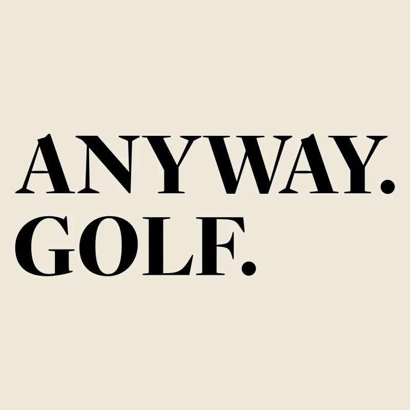 Bref, le golf