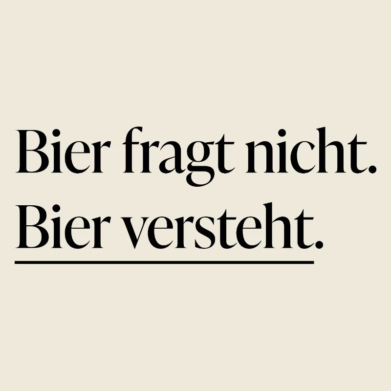 Beer understands