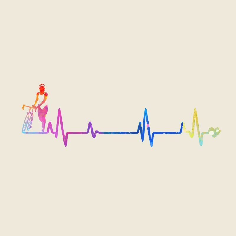 Rainbow Pulse Silhouette