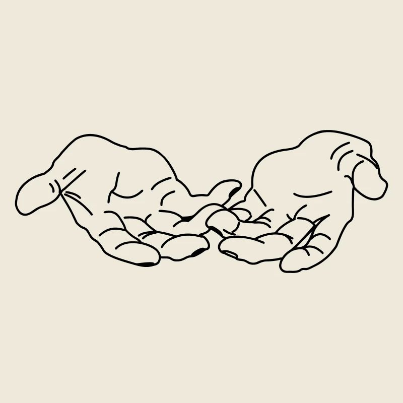 Giving hands