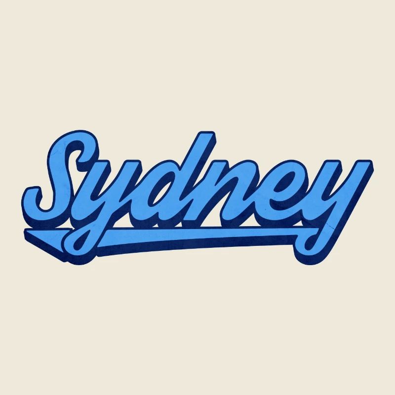 Sydney Ocean Script Logo