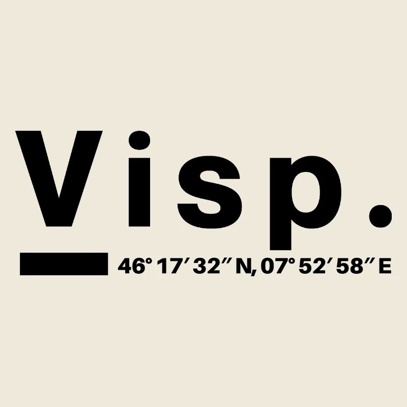 Visp Koordinaten Schweiz Wallis Visper Visperin