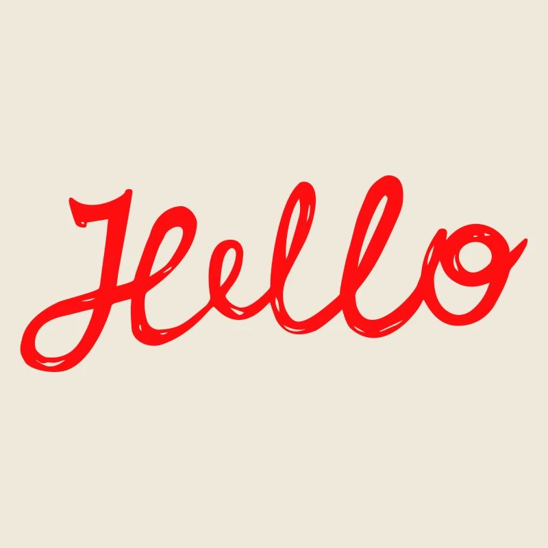 Hello  Begrüßung