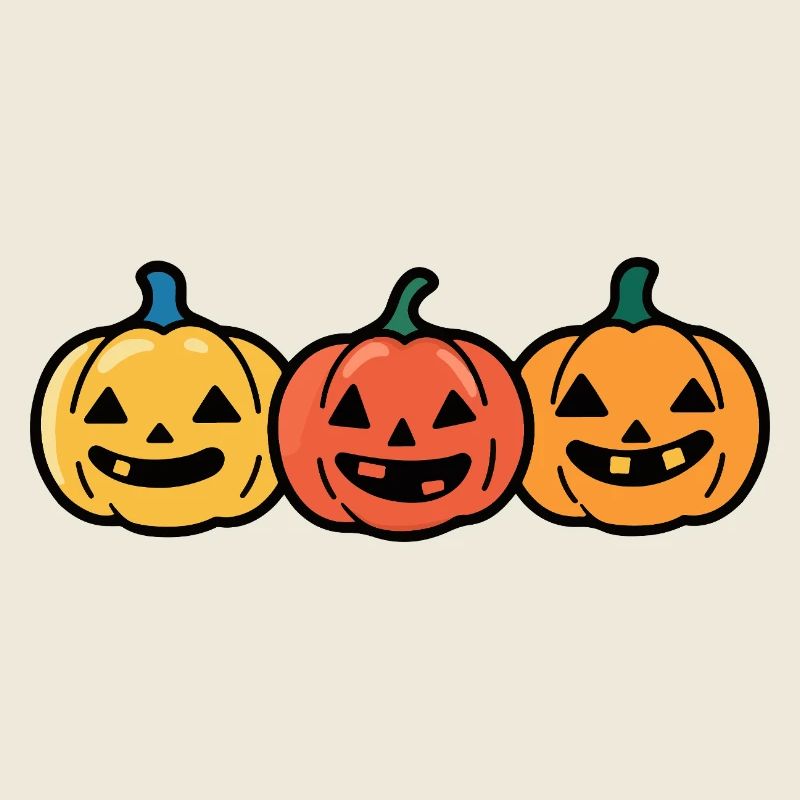 Pumpkin Halloween Comic