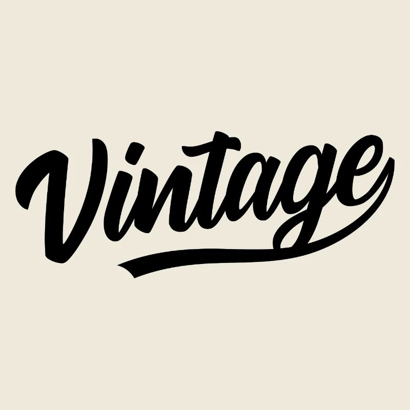 Vintage Retro Old Style Classic Trend
