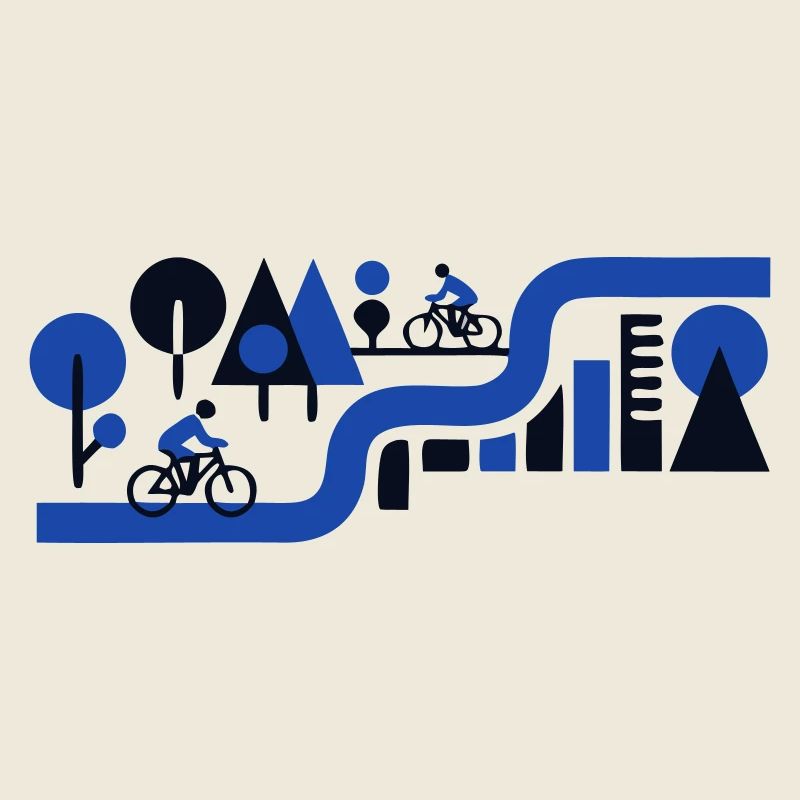 Fahrrad Tour Route Navigation