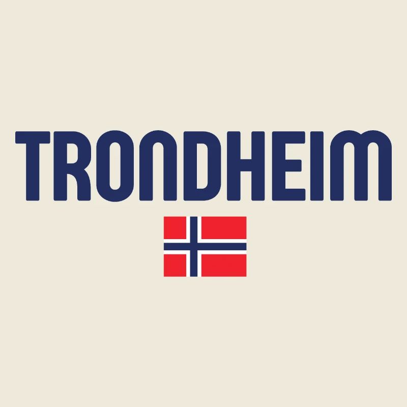 Trondheim, Norvège, Conception du drapeau