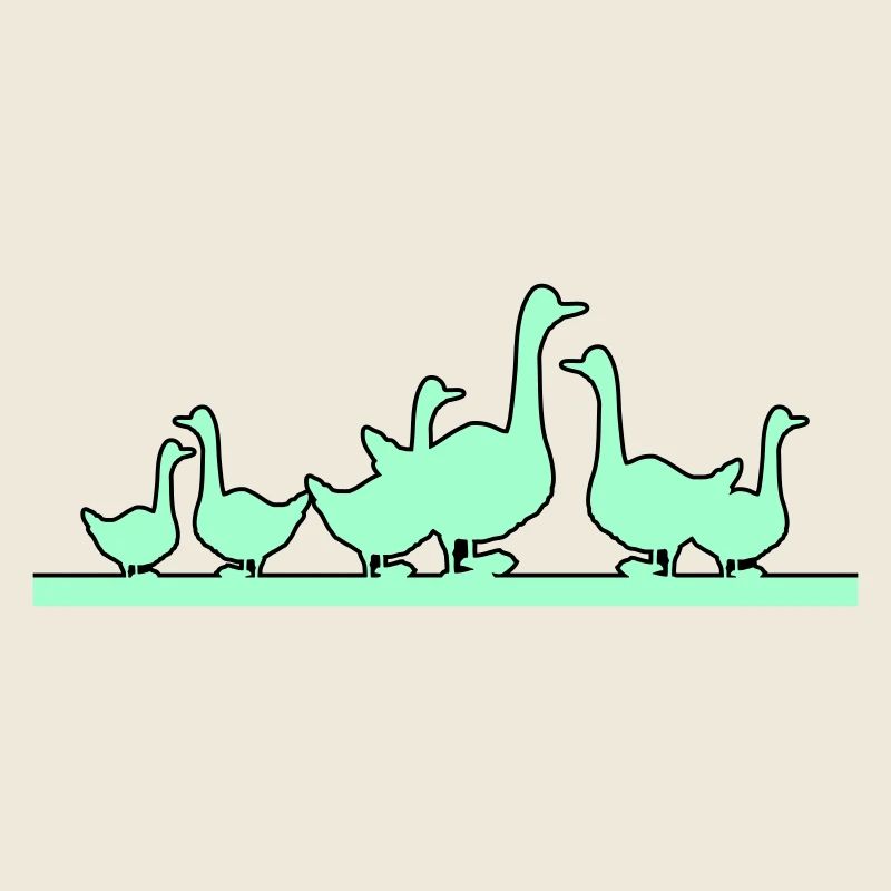 Enten Gänse