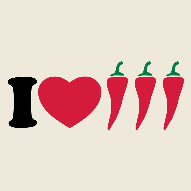 I love chilli - J'aime le piment