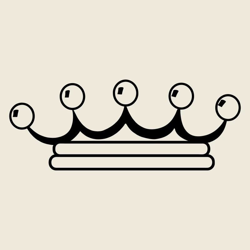 Logo simple crown