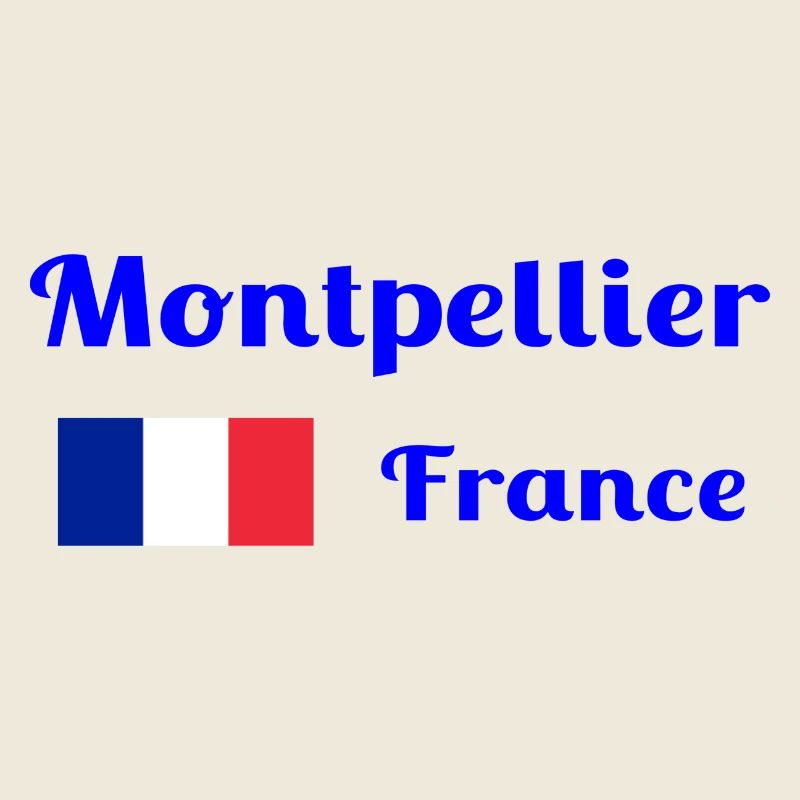 Montpellier, Frankreich - Stilvolle Drucke
