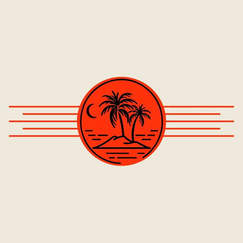Palmen Insel Urlaub
