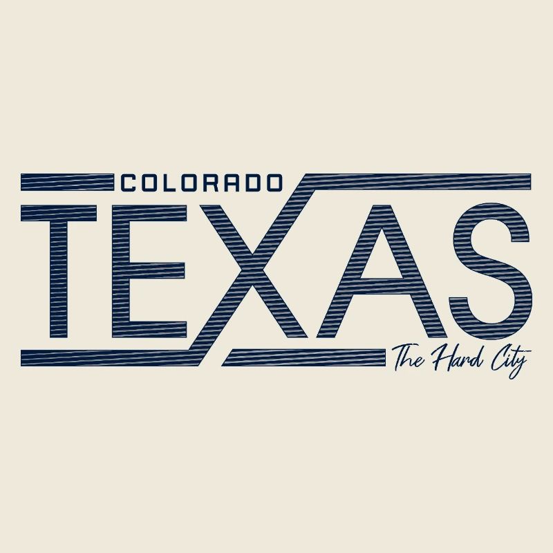Panneau d’État rétro Texas Stripes