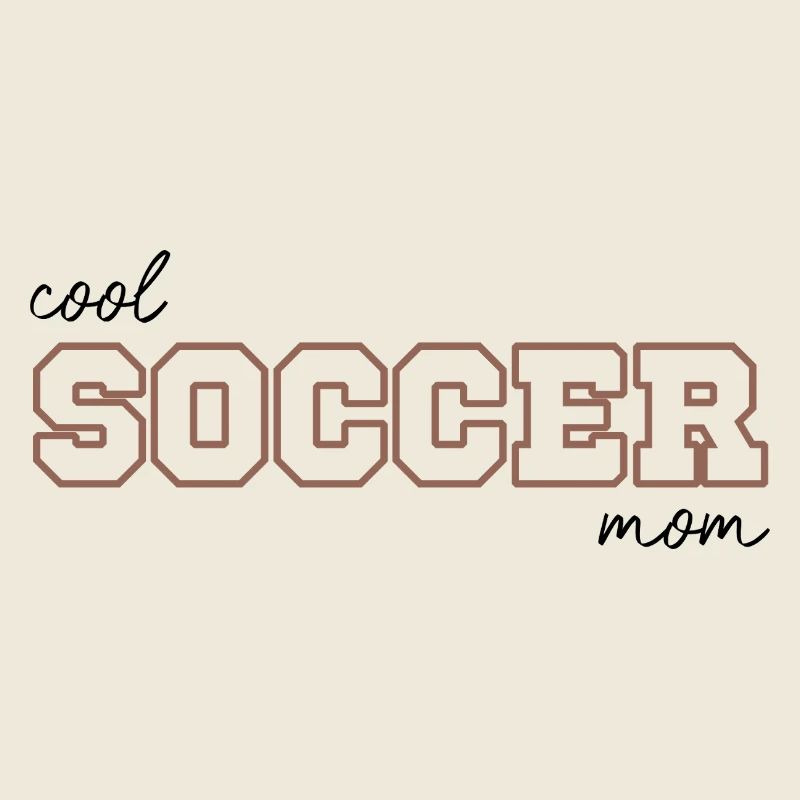 Maman de foot cool