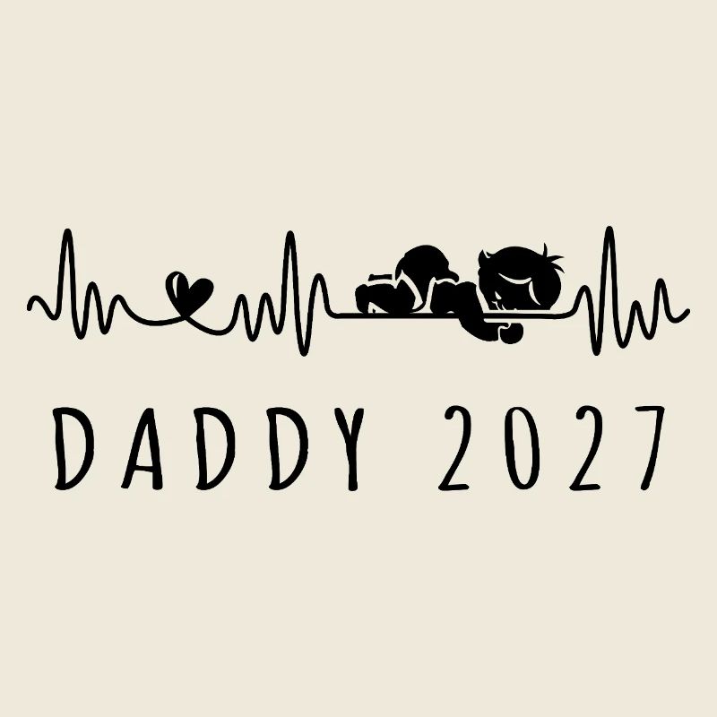 Annonce de bébé Heartbeat 2027 Grossesse