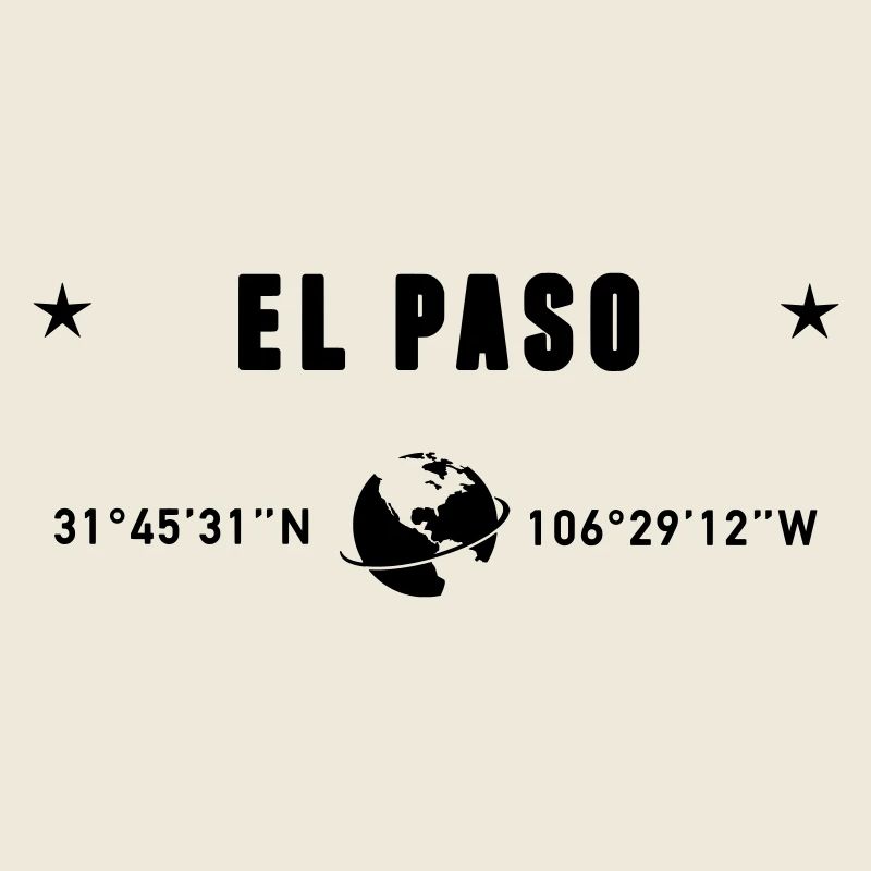 El Paso Texas Coordinates Planet Earth
