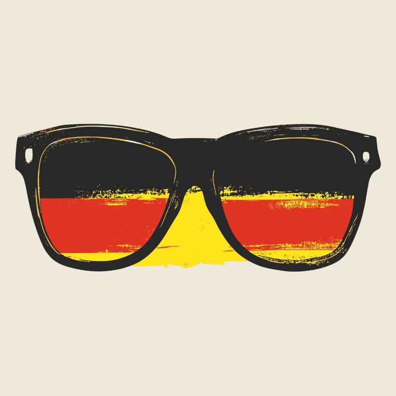 Lunettes de soleil Drapeau de l’Allemagne