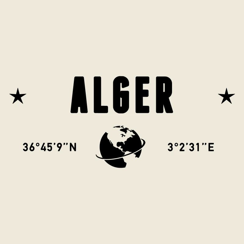 Algiers Algeria Coordinates Planet Earth