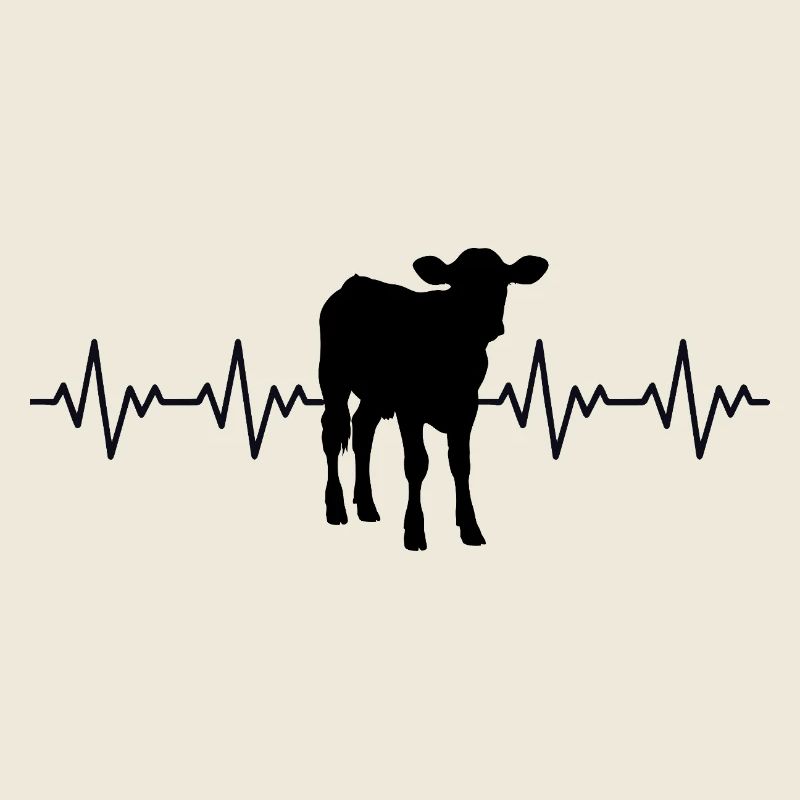 Bauer Kalb EKG Herzschlag