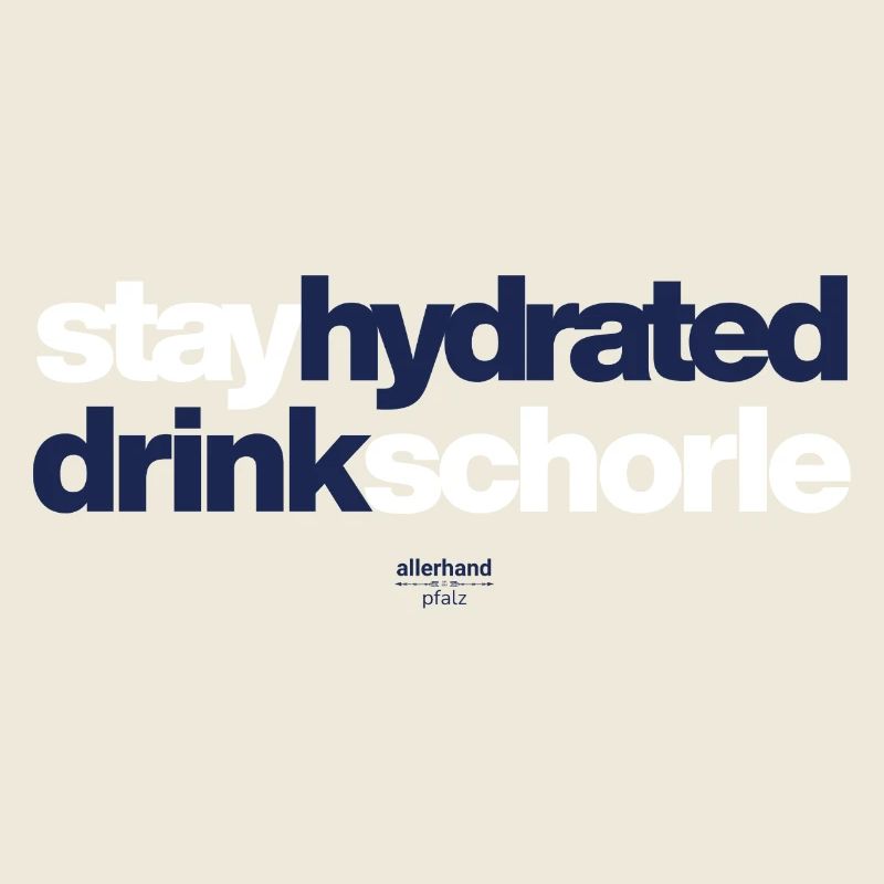 Restez hydraté, boissons spritzer
