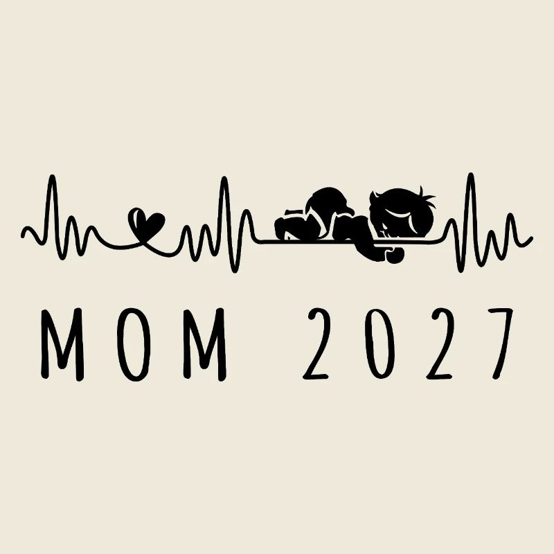 Annonce de grossesse Heart Beat 2027 Future Maman
