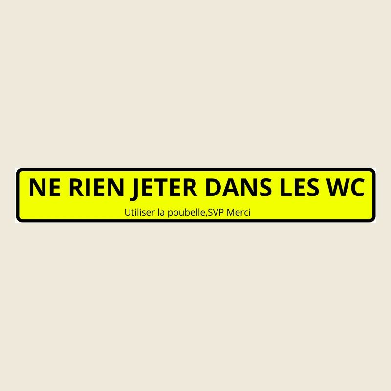 Werfen Sie nichts weg
