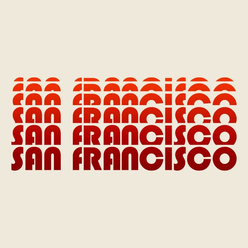San Francisco Bold Type City
