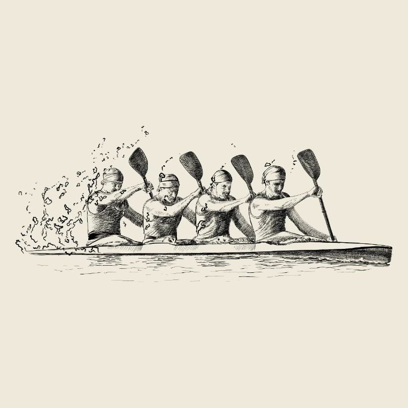 Course de canoë
