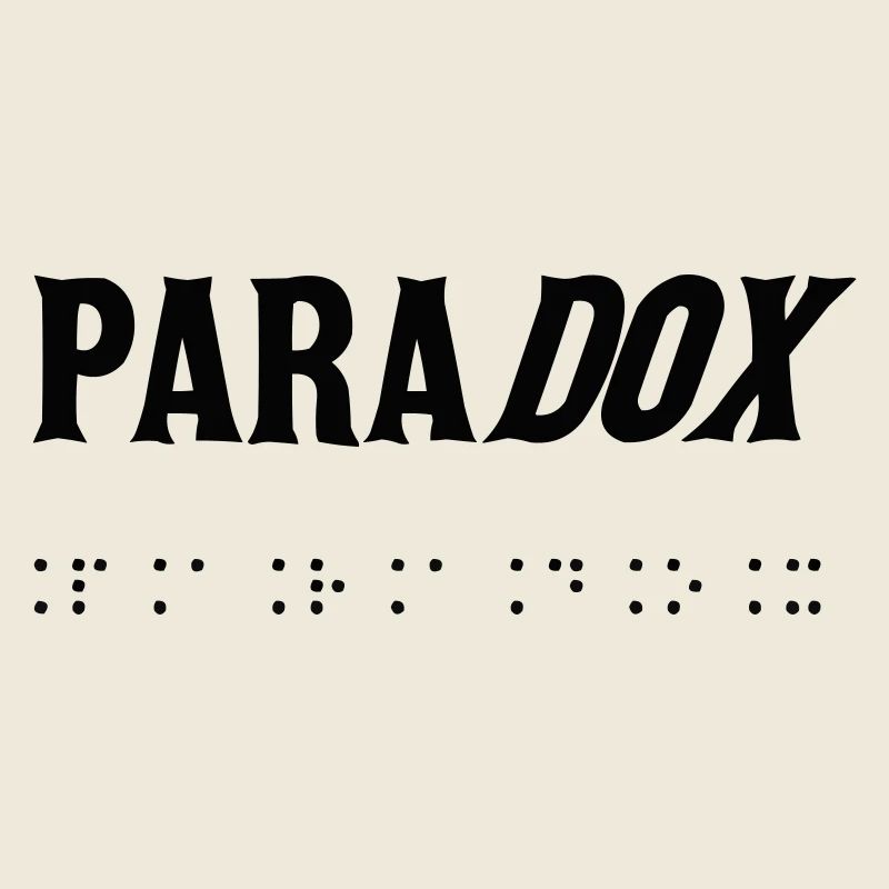 Braille-typographisches Paradoxon