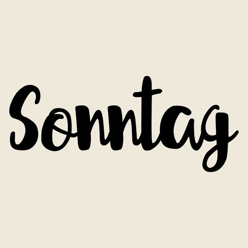 Sonntag Woche Wochenende