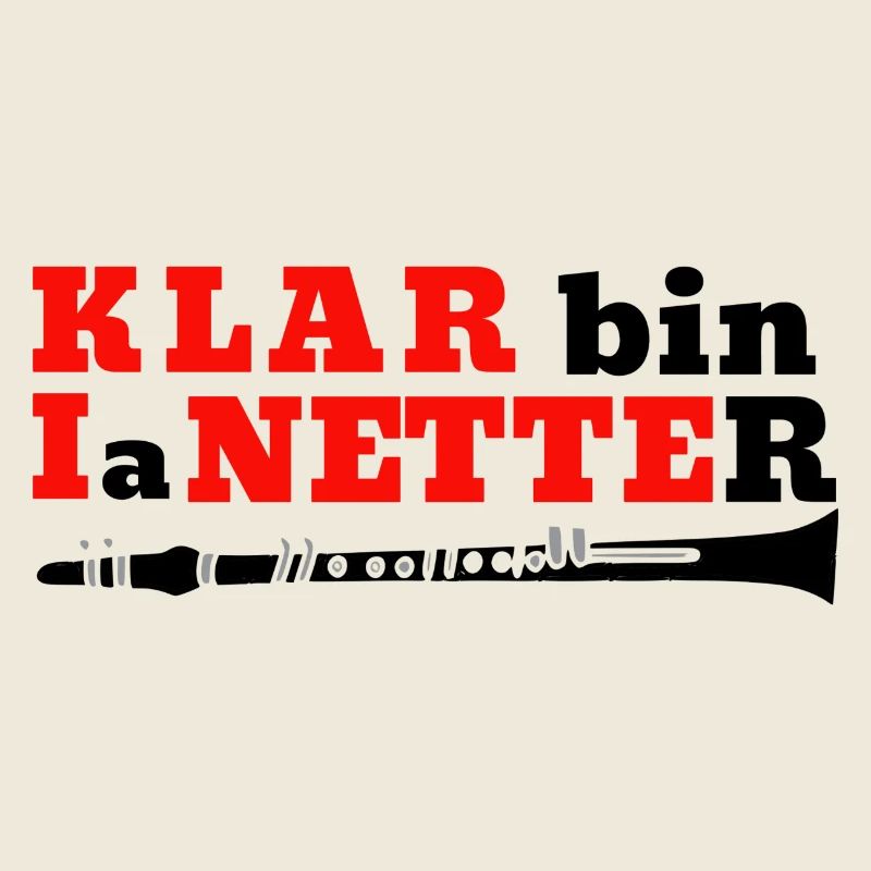Clarinette - Klar bin I a Netter - Clarinettiste
