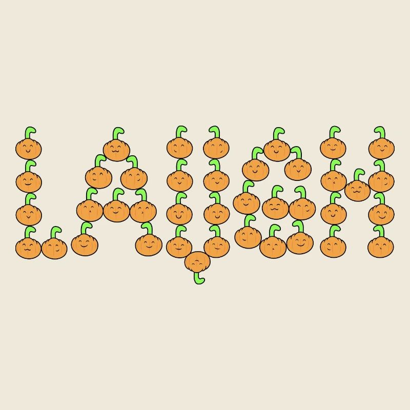 Pumpkins laugh
