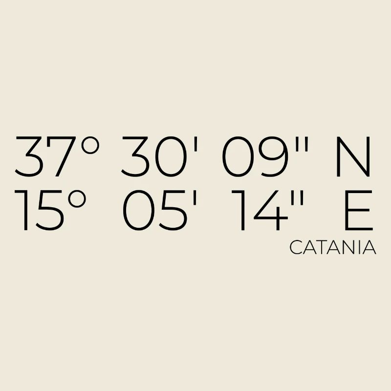 Coordonnées Catane Italie