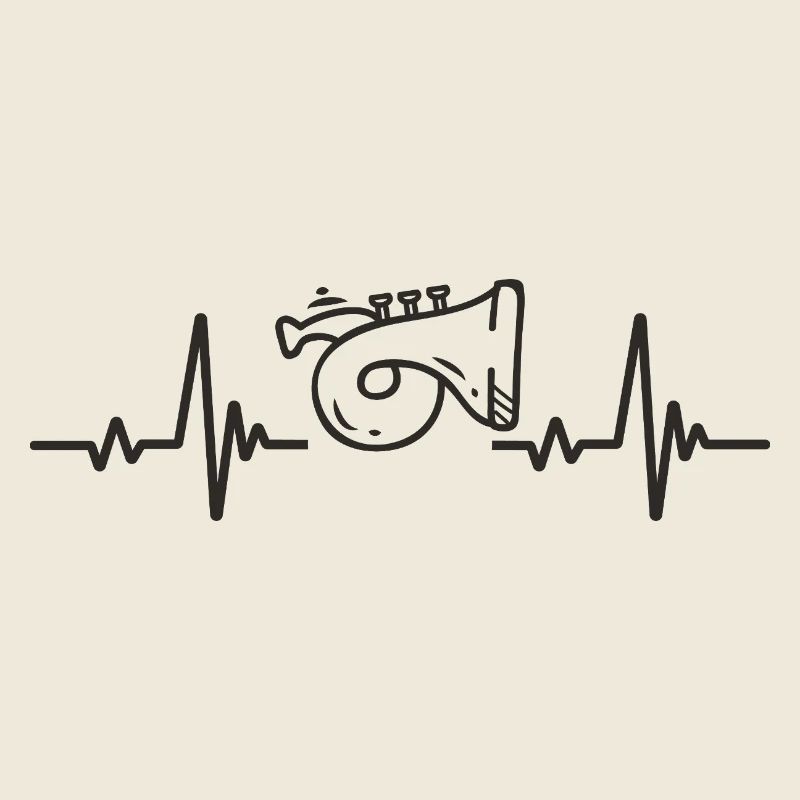 Trompete, Blechbläser, Musik, Instrument, Rhythmus, Herz